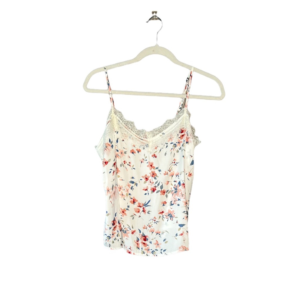 Hollister Floral Satin Top